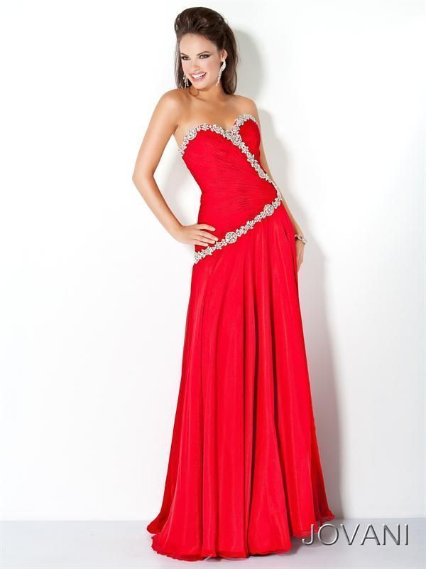 Vestido de Fiesta de color Rojo 1