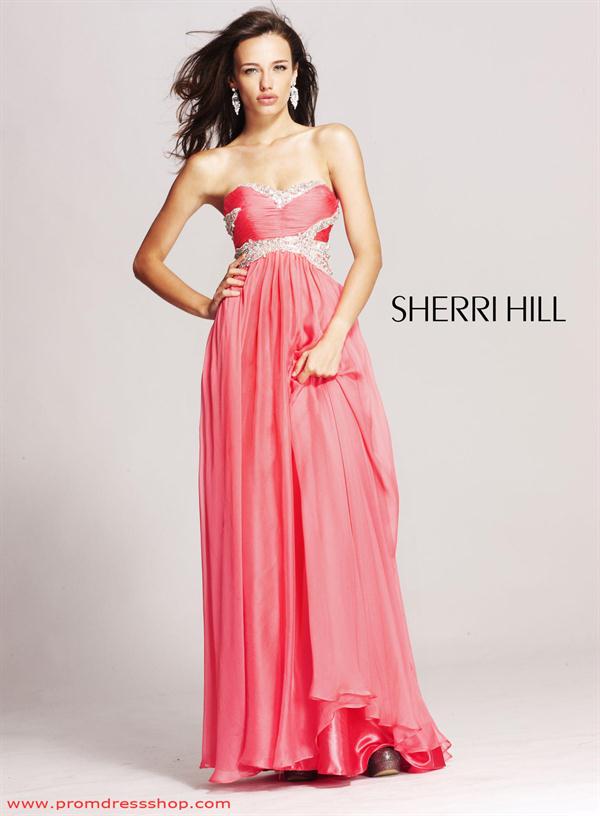 Vestidos Largos de Fiesta de Color Coral 5