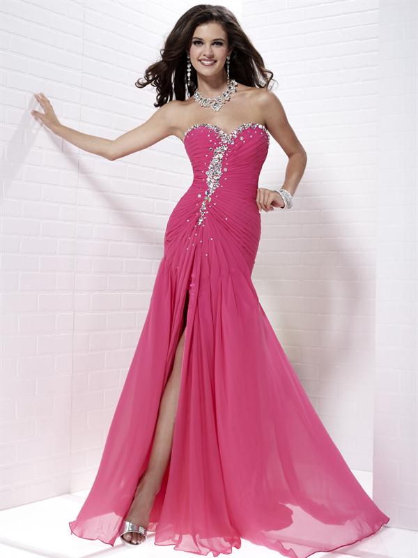 Vestidos de Fiesta Largos de color Fucsia 13
