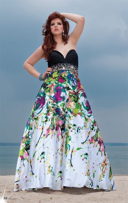 Modelos de Vestidos de Fiesta de 15 Años para Gorditas negro colores