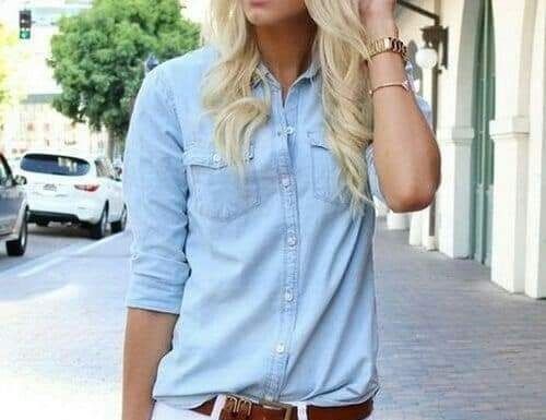 Combinaciones con Jeans blancos